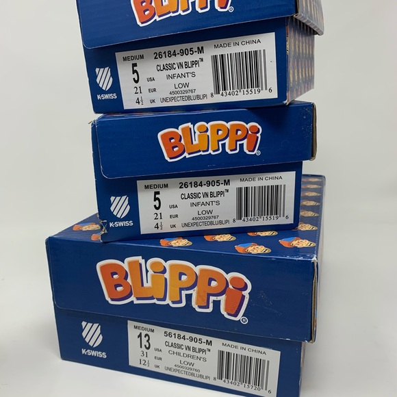 NEW K-Swiss Classic VN Blippi shoes - Picture 7 of 7